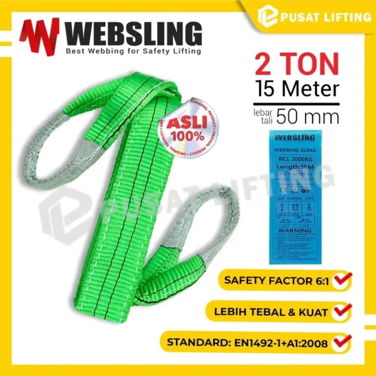 Webbing Sling 2 Ton 15 Meter WEBSLING