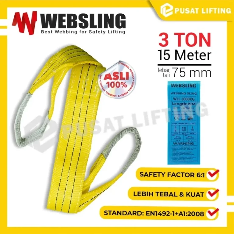 Webbing Sling 3 Ton 15 Meter WEBSLING