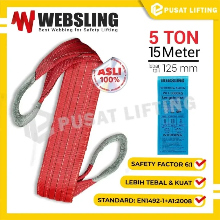 Webbing Sling 5 Ton 15 Meter WEBSLING