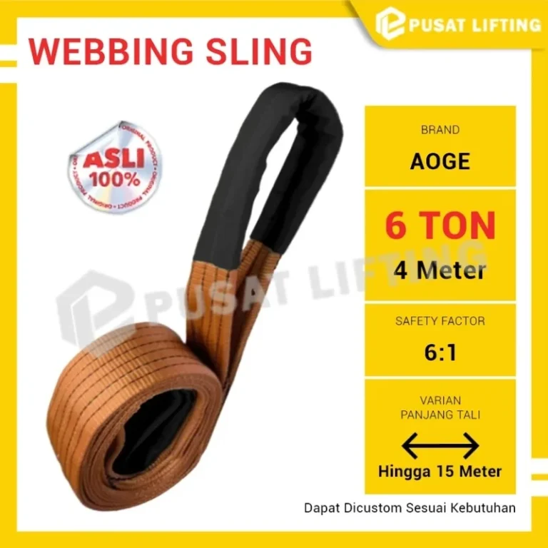 Webbing Sling 6 Ton 4 Meter AOGE - 01