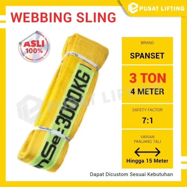 Webbing sling 3 ton 4 meter SPANSET - 01